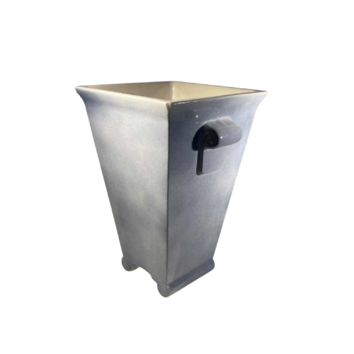 JEAN LUCE pour Villeroy & Boch Luxembourg, vase Art Déco en céramique à anses, ca 1930